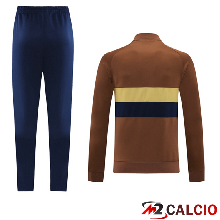 Insieme Tuta Calcio - Giacca Pumas UNAM Giallo 2021/2022