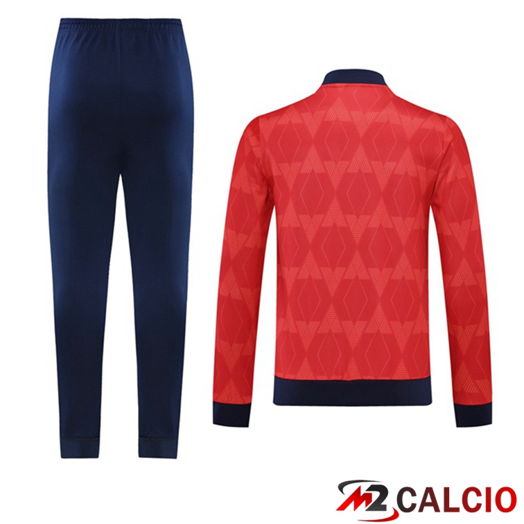 Insieme Tuta Calcio - Giacca Inghilterra Rosso 2021/2022