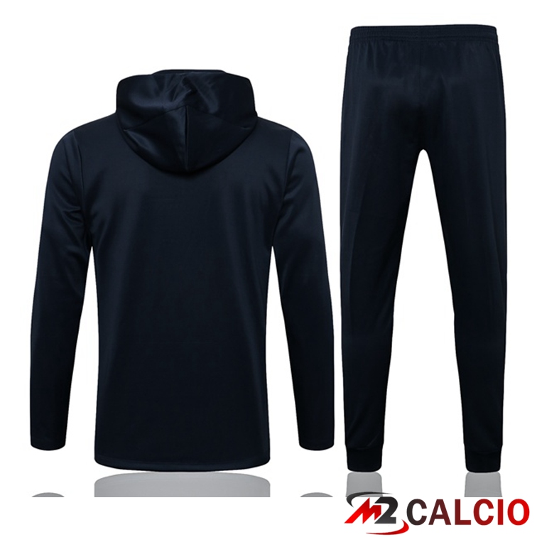 Giacca Con Cappuccio Tuta Inghilterra Blu Reale 2021/2022