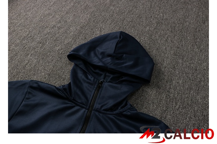 Giacca Con Cappuccio Tuta Inghilterra Blu Reale 2021/2022