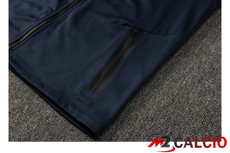 Giacca Con Cappuccio Tuta Inghilterra Blu Reale 2021/2022