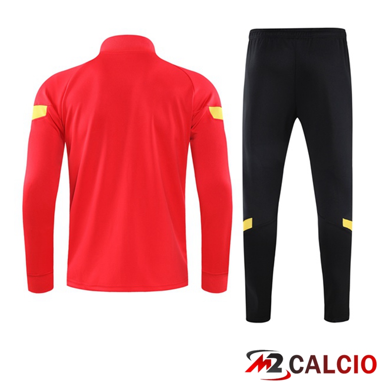 Insieme Tuta Calcio - Giacca AS Roma Rosso 2021/2022