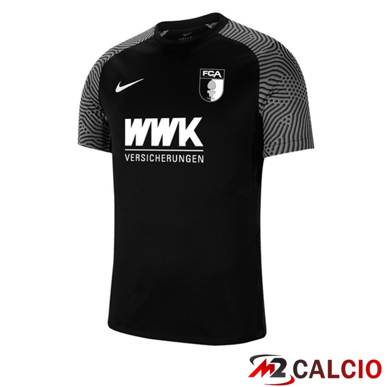 Maglie Calcio Personalizzate,Tute Calcio Squadre,Maglia Nazionale Italiana Calcio | Maglia FC Augsburg Terza Nero 2021/22