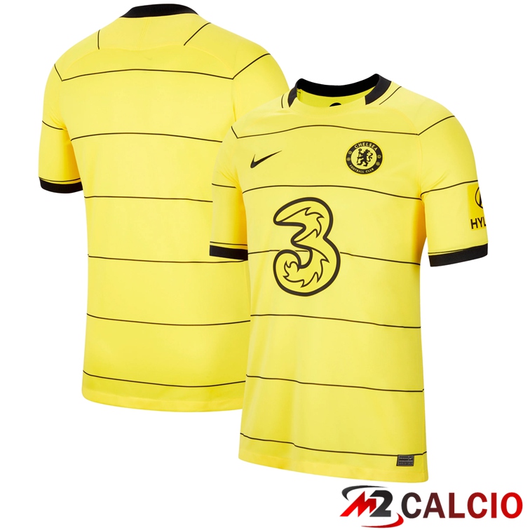 Maglie Calcio FC Chelsea Seconda Giallo 2021/2022