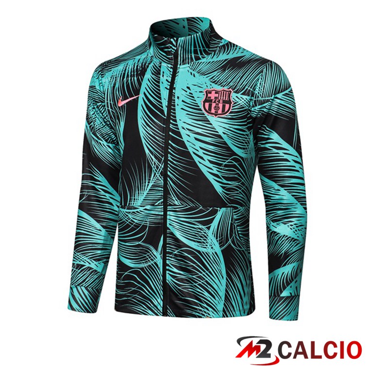Maglie Calcio Personalizzate,Tute Calcio Squadre,Maglia Nazionale Italiana Calcio | Giacca Calcio FC Barcellona Verde Nero 2021/2022