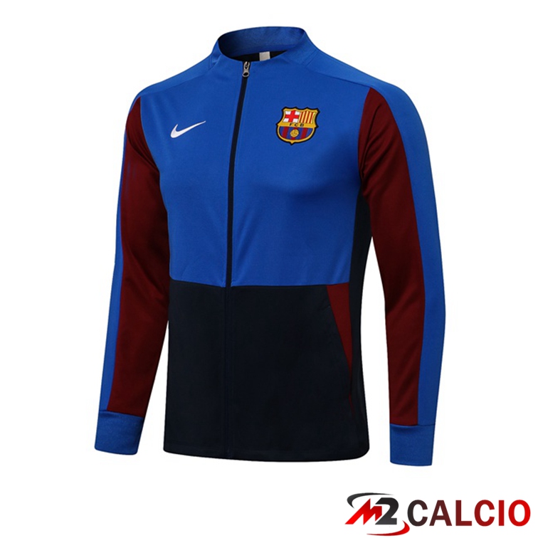 Maglie Calcio Personalizzate,Tute Calcio Squadre,Maglia Nazionale Italiana Calcio | Giacca Calcio FC Barcellona Blu Nero 2021/2022