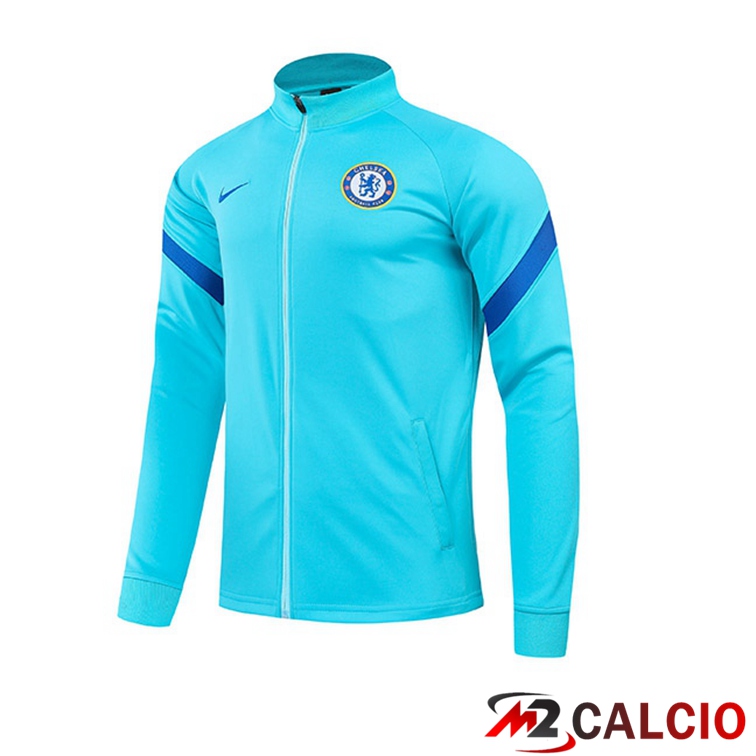 Maglie Calcio Personalizzate,Tute Calcio Squadre,Maglia Nazionale Italiana Calcio | Giacca Calcio FC Chelsea Azzurro 2021/2022