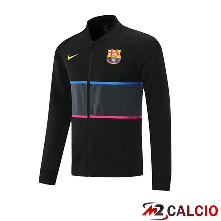 Maglie Calcio Personalizzate,Tute Calcio Squadre,Maglia Nazionale Italiana Calcio | Giacca Calcio FC Barcellona Nero 2021/2022
