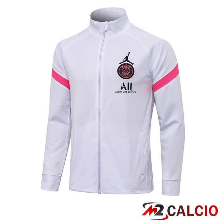 Giacca Calcio Jordan PSG Bianco 2021/2022
