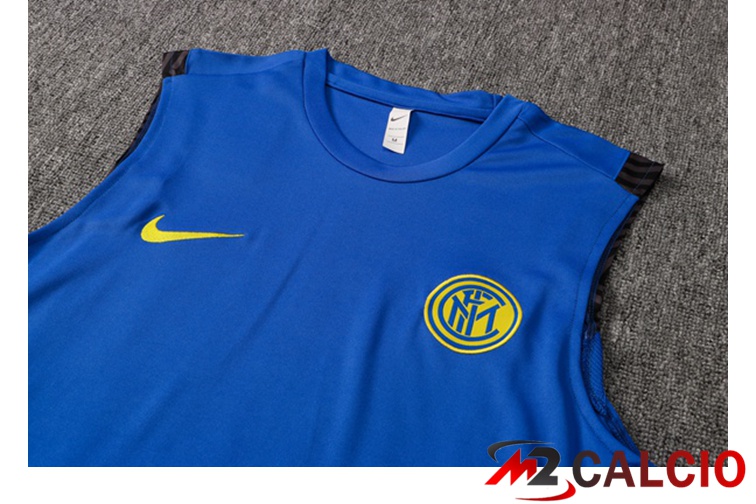 Canotta Calcio Inter Milan + Pantaloncini Blu 2021/2022
