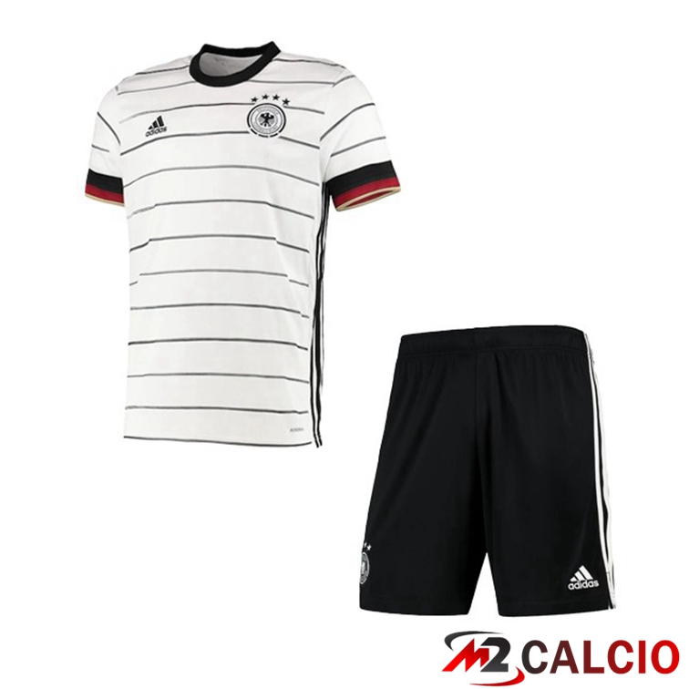 Maglie Calcio Personalizzate,Tute Calcio Squadre,Maglia Nazionale Italiana Calcio | Maglia Nazionale Germania Bambino Prima 2020/2021