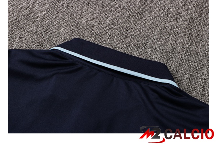 Maglia Polo Manchester City + Pantaloni Blu Reale 2021/2022