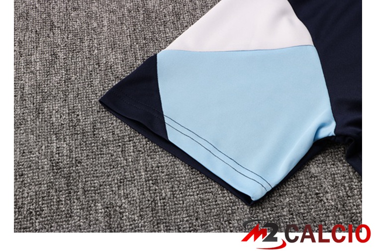 Maglia Polo Manchester City + Pantaloni Blu Reale 2021/2022