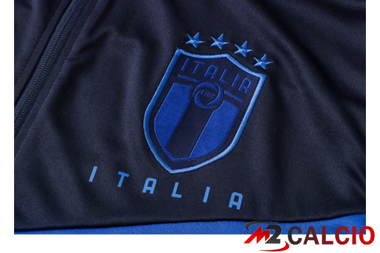 Insieme Tuta Calcio - Giacca Italia Blu 2021/2022