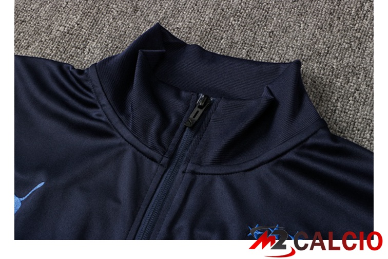 Insieme Tuta Calcio - Giacca Italia Blu 2021/2022