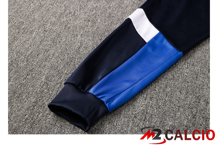 Insieme Tuta Calcio - Giacca Italia Blu 2021/2022