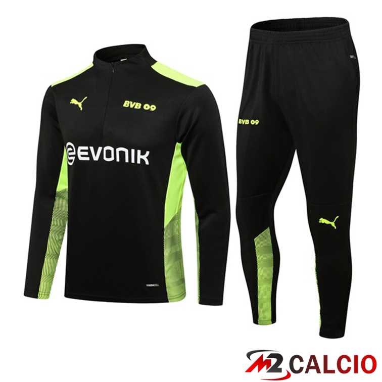 Insieme Tuta Calcio Dortmund Nero 2021/2022
