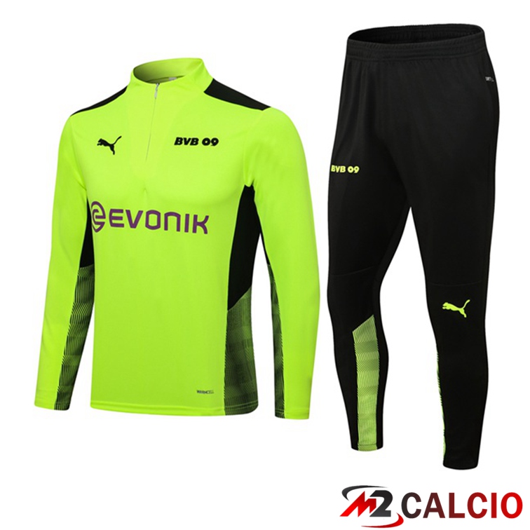Insieme Tuta Calcio Dortmund Verde 2021/2022