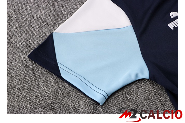 Maglia Allenamento Manchester City + Pantaloni Blu Reale 2021/2022