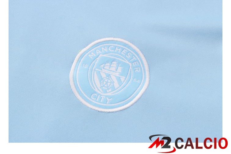 Maglia Allenamento Manchester City + Pantaloni Blu 2021/2022