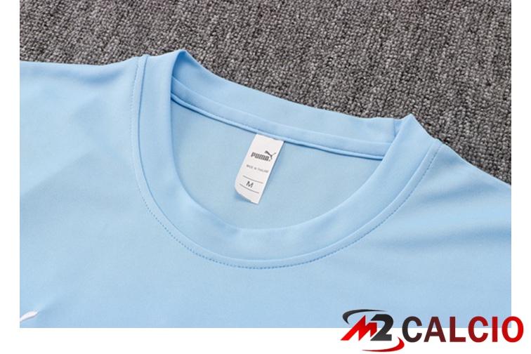 Maglia Allenamento Manchester City + Pantaloni Blu 2021/2022