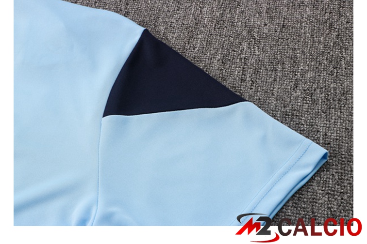 Maglia Allenamento Manchester City + Pantaloni Blu 2021/2022