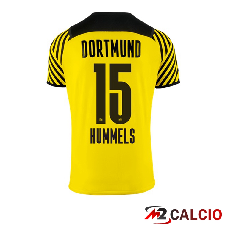 Maglie Calcio Personalizzate,Tute Calcio Squadre,Maglia Nazionale Italiana Calcio | Maglia Dortmund (Hummels 15) Donna Prima Giallo 2021/22