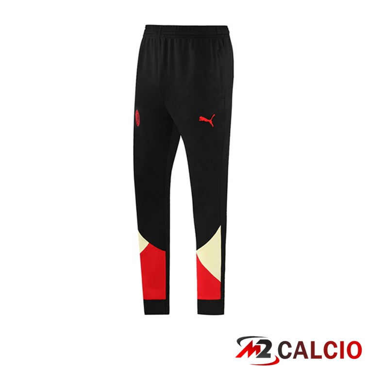 Pantaloni Da Training AC Milan Nero Rosso 2021/2022