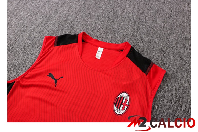 Canotta Calcio AC Milan + Pantaloncini Rosso 2021/2022