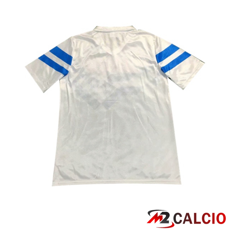 Maglie Calcio SSC Napoli Retro Seconda Bianco 1988-1989