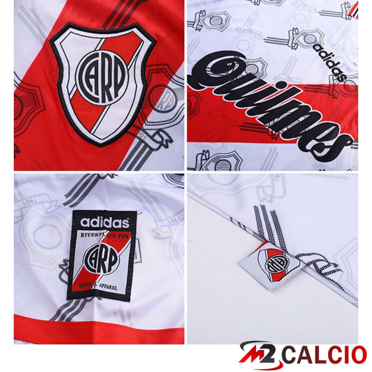 Maglie Calcio River Plate Retro Prima Bianco 1996-1997