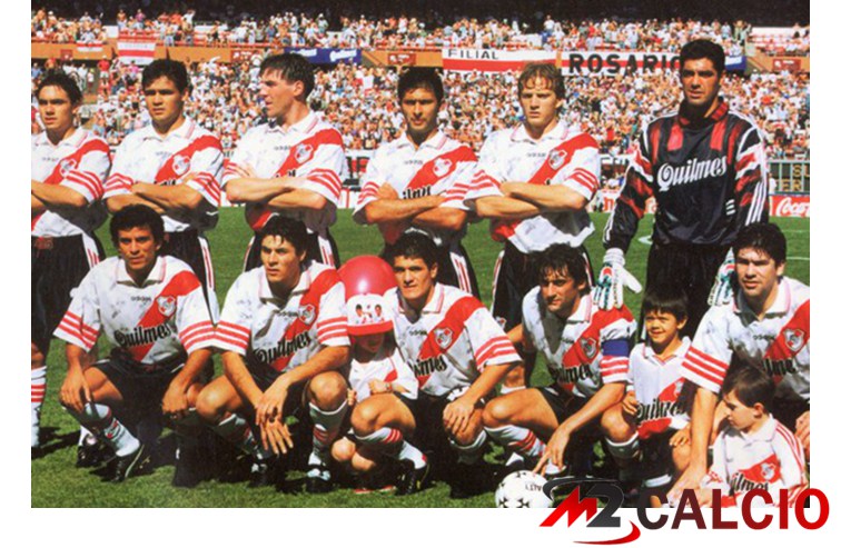 Maglie Calcio River Plate Retro Prima Bianco 1996-1997