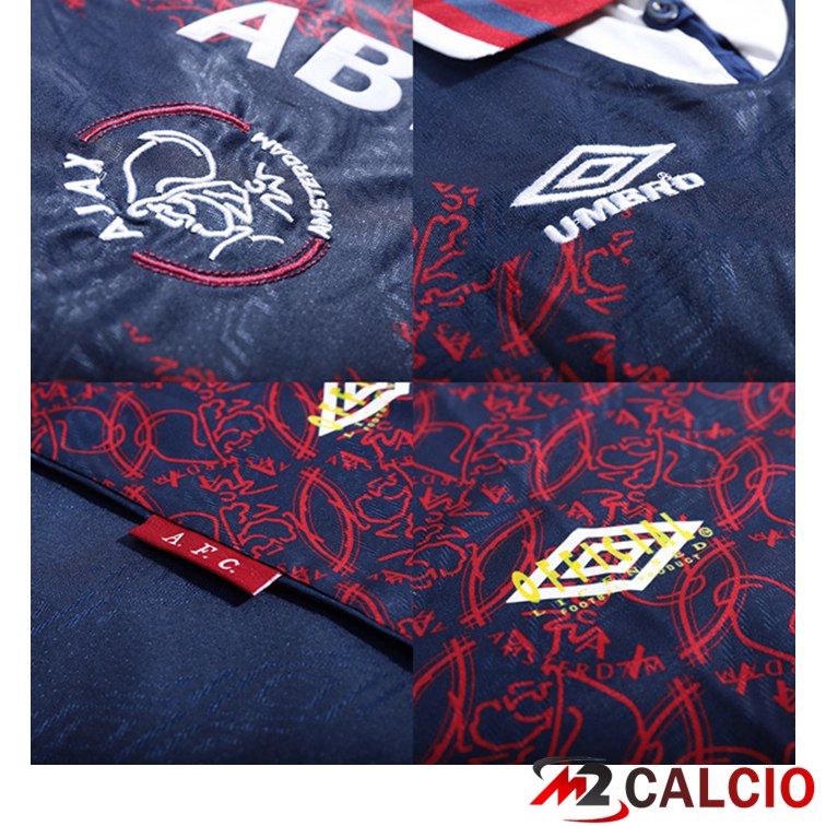 Maglie Calcio AFC Ajax Retro Seconda Viola 1994-1995