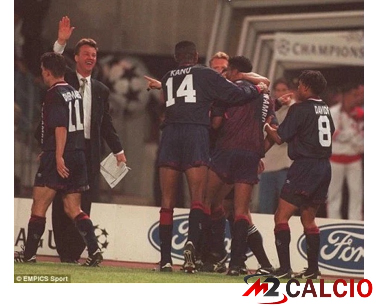 Maglie Calcio AFC Ajax Retro Seconda Viola 1994-1995