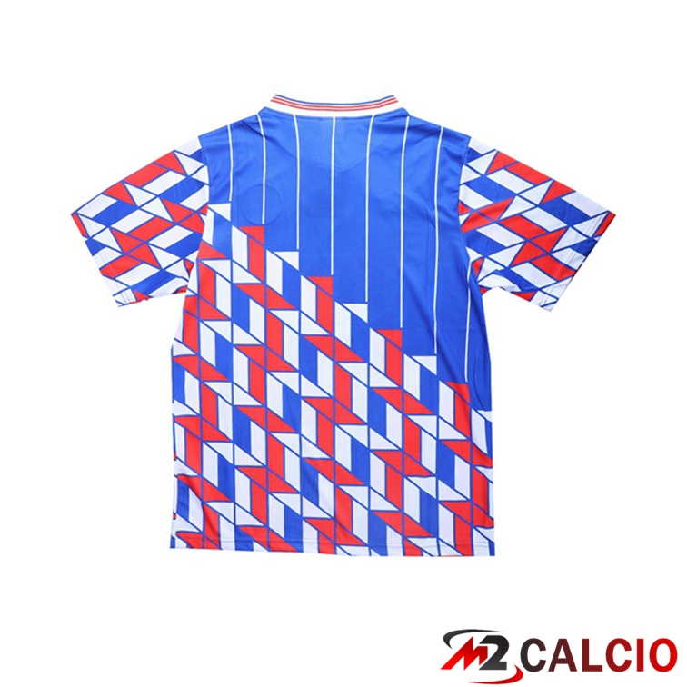 Maglie Calcio AFC Ajax Retro Seconda Blu Rosso 1989-1990