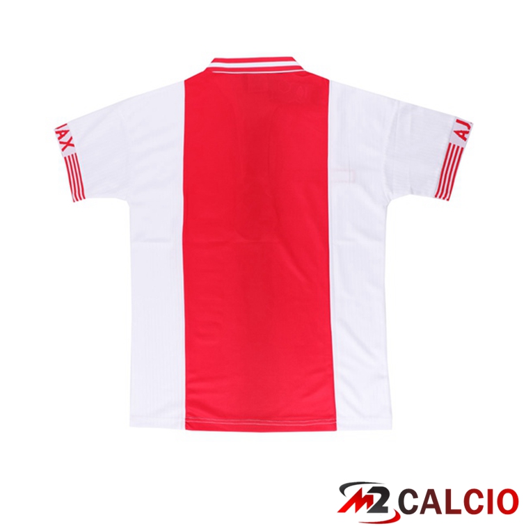 Maglie Calcio AFC Ajax Retro Prima Bianco Rosso 1997-1998