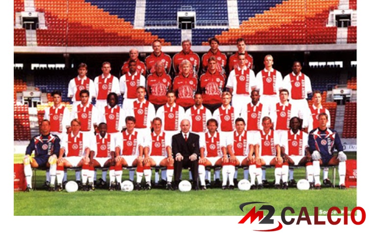 Maglie Calcio AFC Ajax Retro Prima Bianco Rosso 1997-1998