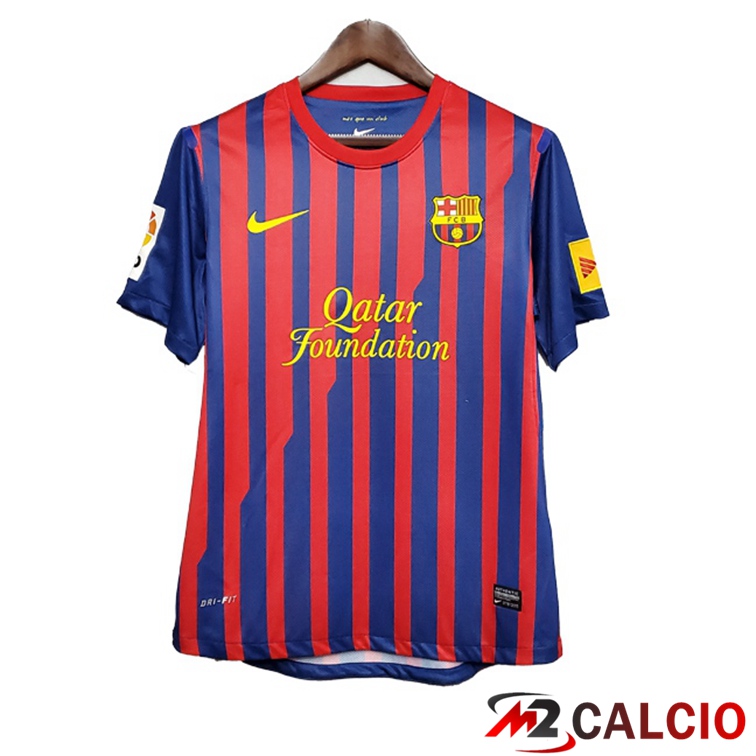 Maglie Calcio Personalizzate,Tute Calcio Squadre,Maglia Nazionale Italiana Calcio | Maglie Calcio FC Barcellona Retro Prima Rosso Blu 2011-2012