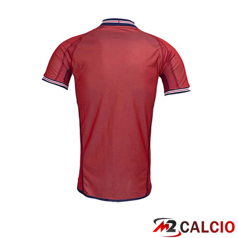 Maglie Calcio Inghilterra Retro Seconda Rosso 2002