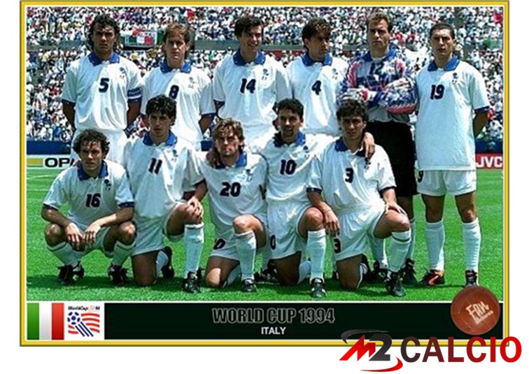Maglie Calcio Coppa del Mondo Italia Retro Seconda Bianco 1994