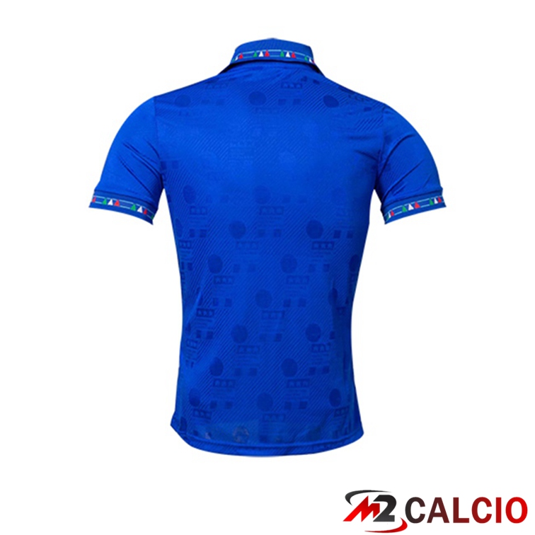 Maglie Calcio Coppa del Mondo Italia Retro Prima Blu 1994