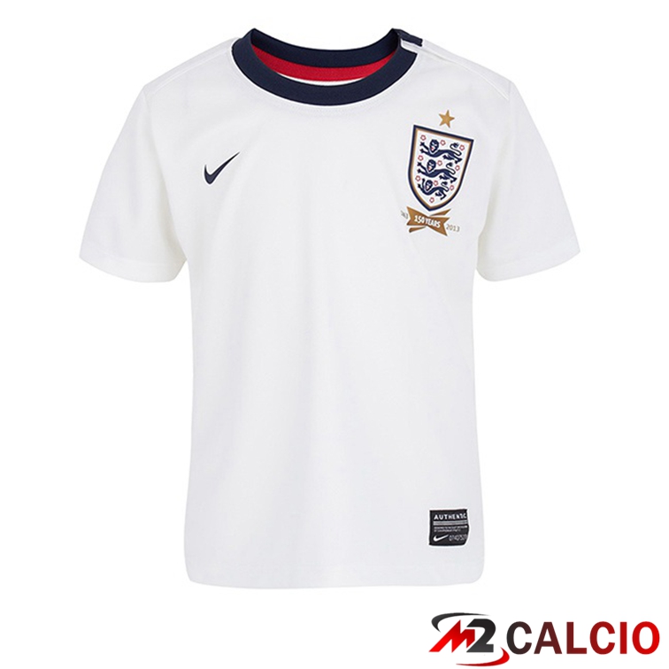 Maglie Calcio Personalizzate,Tute Calcio Squadre,Maglia Nazionale Italiana Calcio | Maglie Calcio Inghilterra Retro Retro Prima Bianco 2013