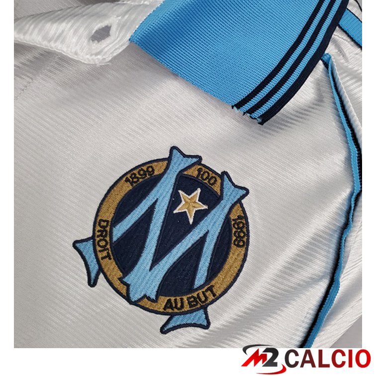 Maglie Calcio Marsiglia OM Retro Prima Bianco 1998-1999