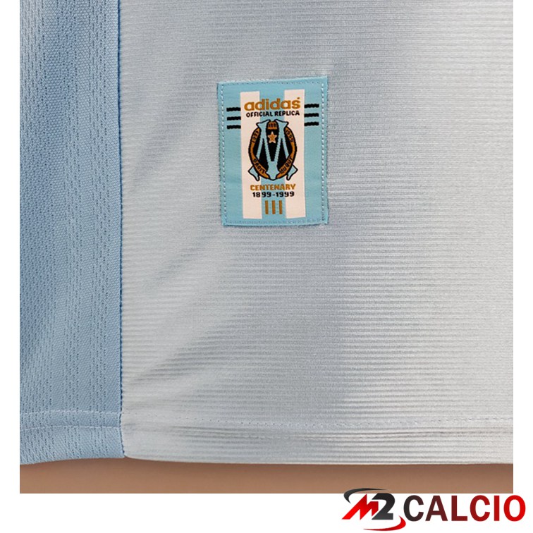 Maglie Calcio Marsiglia OM Retro Seconda Blu 1998-1999
