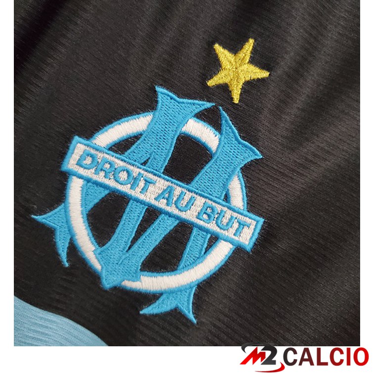 Maglie Calcio Marsiglia OM Terza Retro Nero 1999-2000
