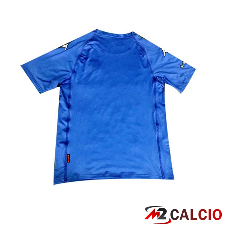 Maglie Calcio Coppa del Mondo Italia Retro Prima Blu 2002