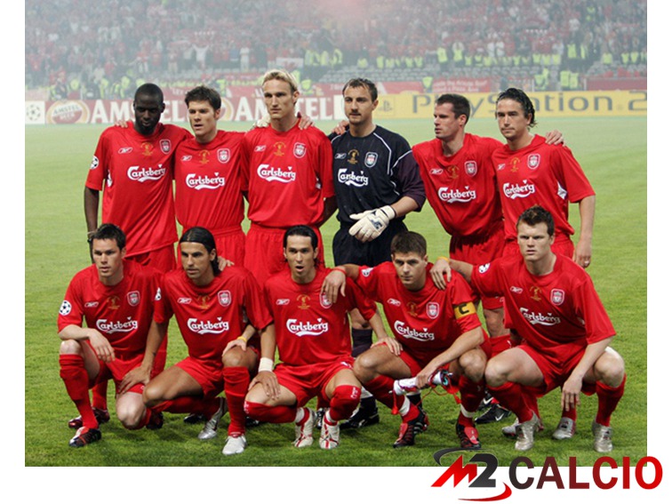Maglie Calcio FC Liverpool Champion League Retro Rosso 2005